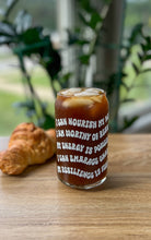 Load image into Gallery viewer, Affirmations glass cup