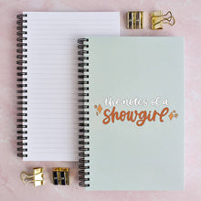 Load image into Gallery viewer, Notes of a Showgirl Notebook