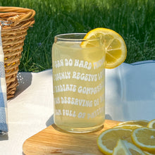 Load image into Gallery viewer, Affirmations glass cup