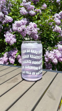 Load image into Gallery viewer, Affirmations glass cup
