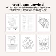 Load image into Gallery viewer, Gray Cover Mental Health Journal
