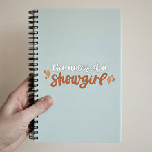 Load image into Gallery viewer, Notes of a Showgirl Notebook
